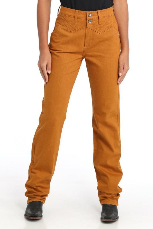 Cruel Denim Quinn Bareback Relaxed Fit Tapered Jean - Gold