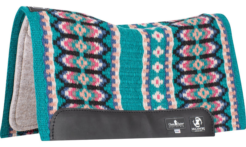 Load image into Gallery viewer, Classic Equine ESP Blanket Top Contoured Saddle Pad - 3/4"
