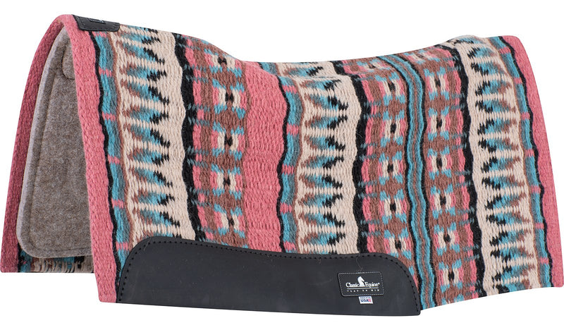 Load image into Gallery viewer, Classic Equine ESP Blanket Top Contoured Saddle Pad - 3/4"

