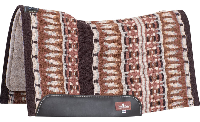 Load image into Gallery viewer, Classic Equine ESP Blanket Top Contoured Saddle Pad - 1"
