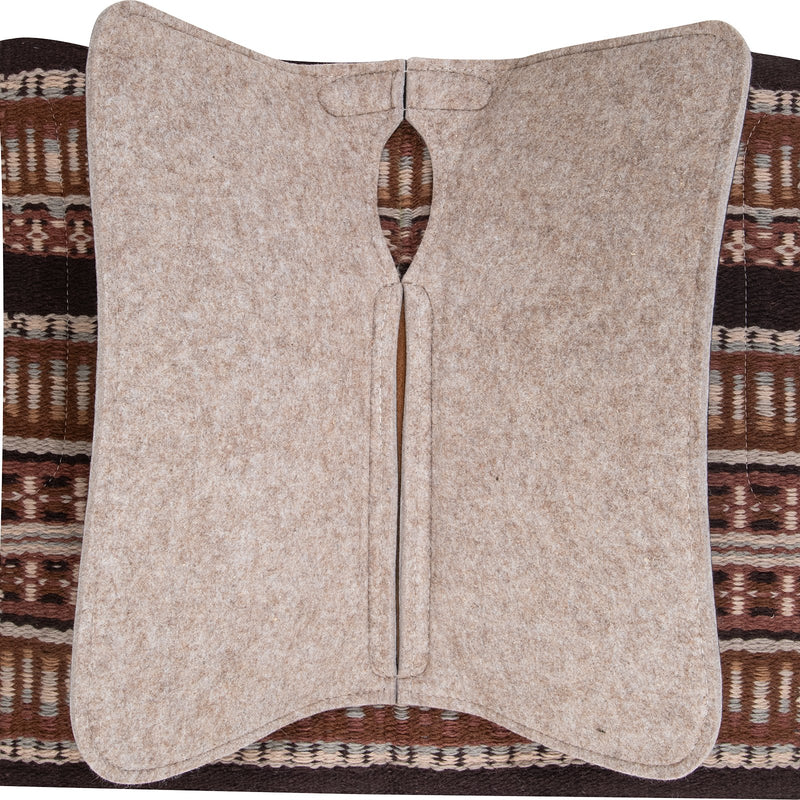 Load image into Gallery viewer, Classic Equine ESP Blanket Top Contoured Saddle Pad - 1"
