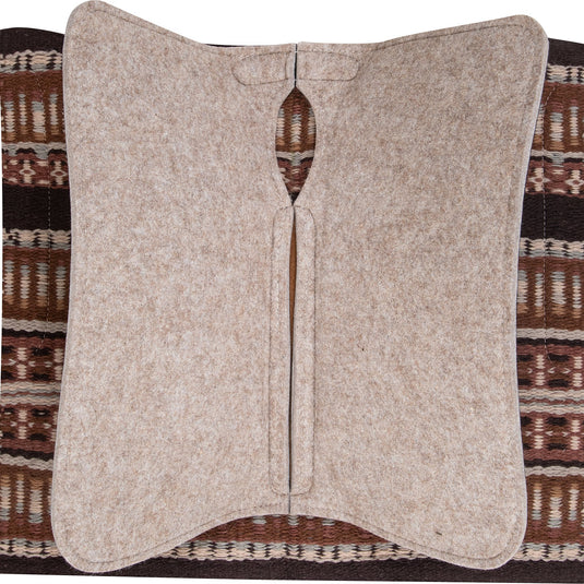 Classic Equine ESP Blanket Top Contoured Saddle Pad - 1"