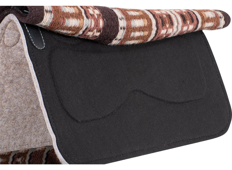 Load image into Gallery viewer, Classic Equine ESP Blanket Top Contoured Saddle Pad - 1"
