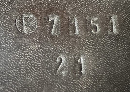 Used Shively Hunt Seat English Saddle 21"