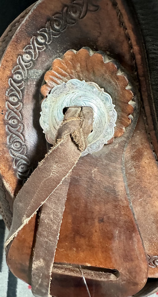 Used American Flex Trail Saddle 15"