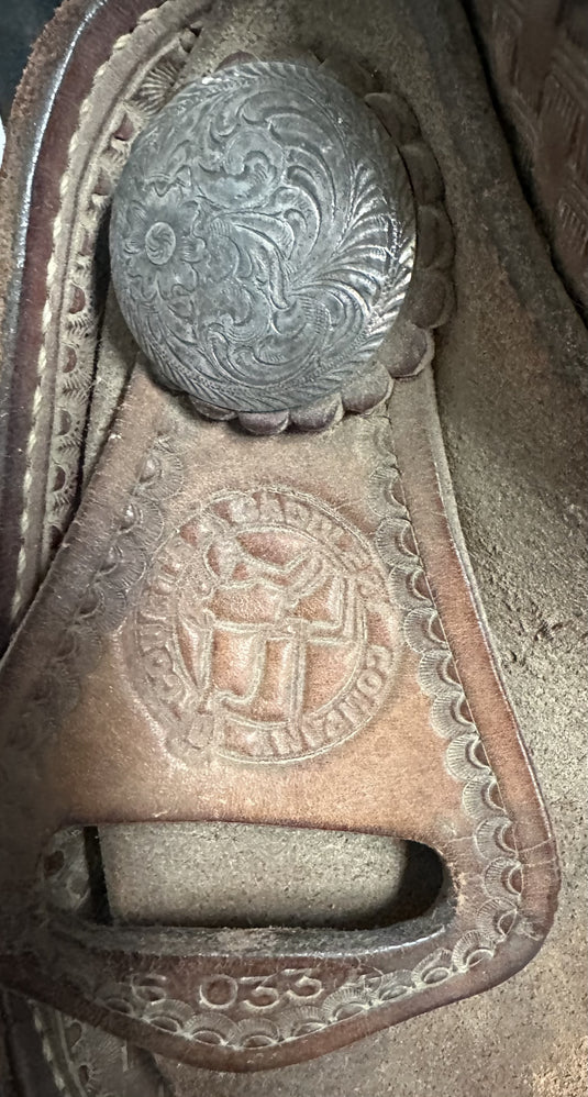 Used Courts Sharon Camarillo All Around Saddle 14"