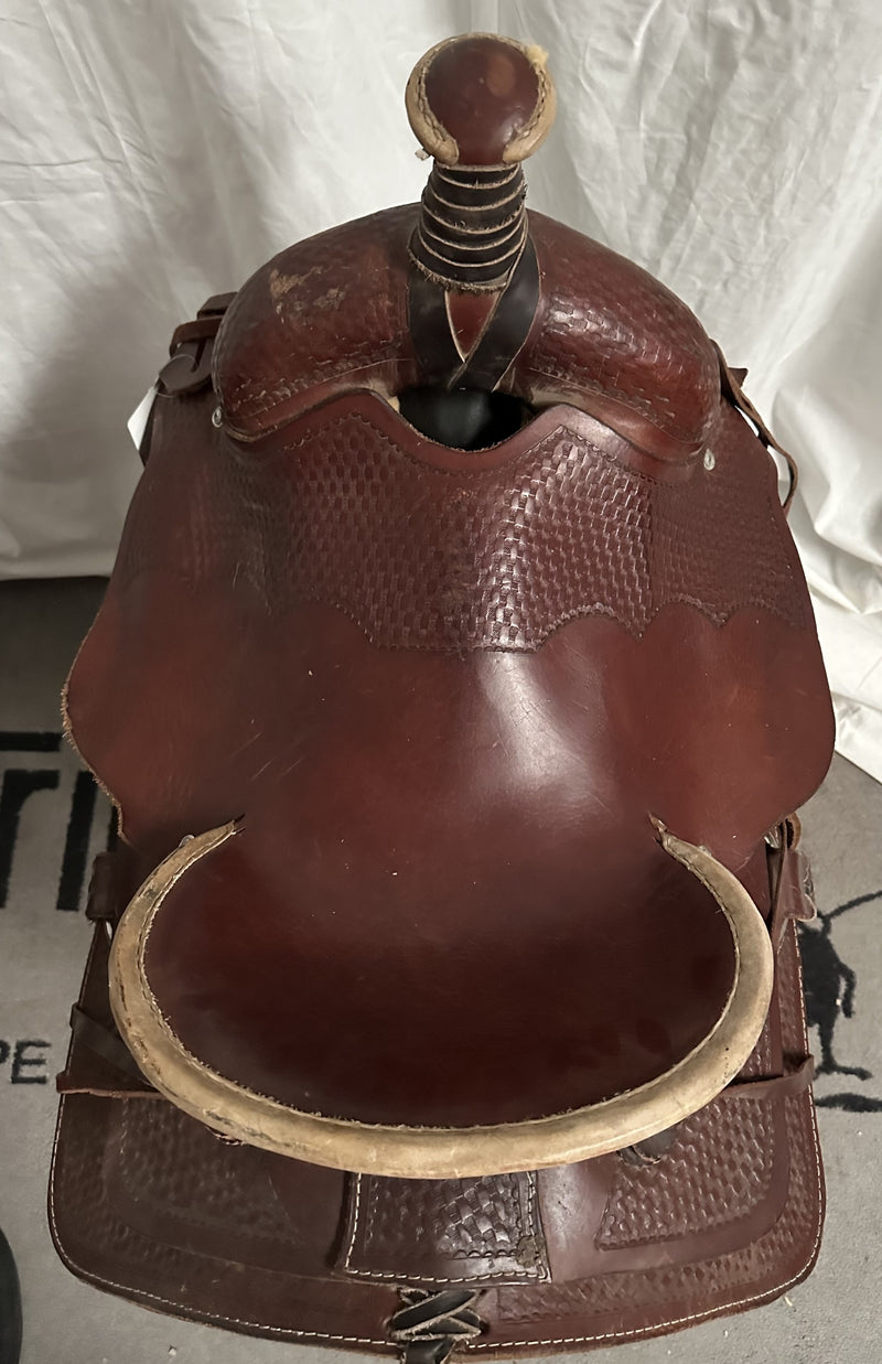 Load image into Gallery viewer, Used No Name Rancher Saddle 16"
