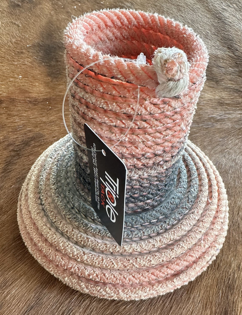 Load image into Gallery viewer, Vase Shape Lariat Rope Basket - Red
