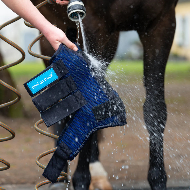 Load image into Gallery viewer, Back on Track Cool on Track Quick Wrap - Black
