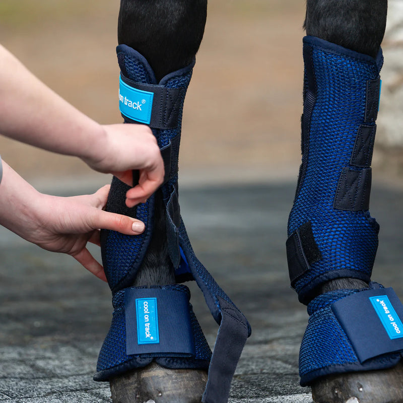 Load image into Gallery viewer, Back on Track Cool on Track Quick Wrap - Black
