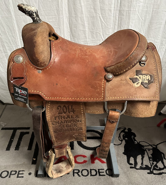 Used Tod Slone 2014 Trophy Doggin Saddle 16