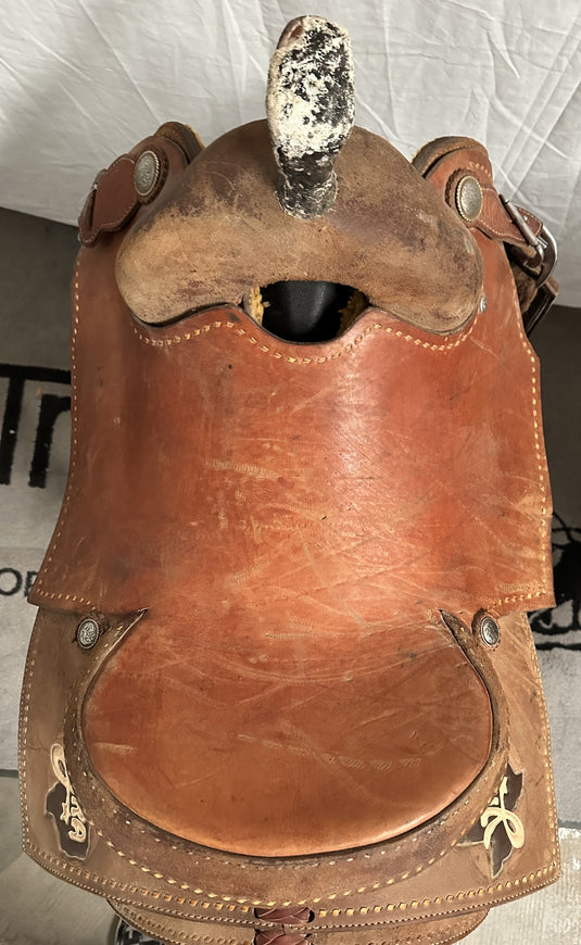 Used Tod Slone 2014 Trophy Doggin Saddle 16"