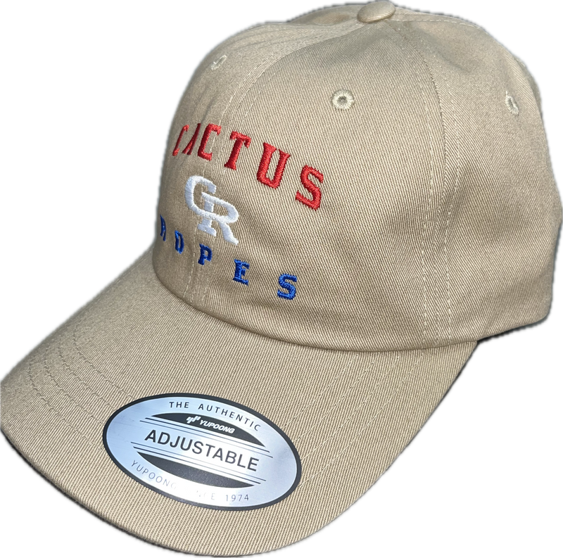 Load image into Gallery viewer, Cactus Ropes Solid Back Ball Cap - Tan
