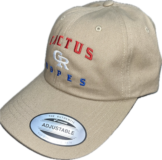 Cactus Ropes Solid Back Ball Cap - Tan