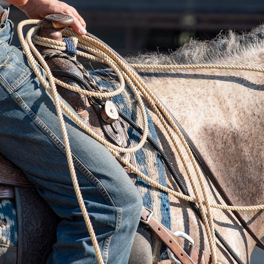 Rattler Calf Roping Jerkline Lite - Black