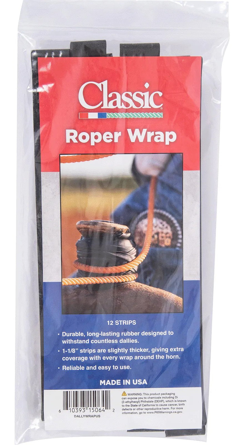 Load image into Gallery viewer, Classic Roper Dally Wrap - Black
