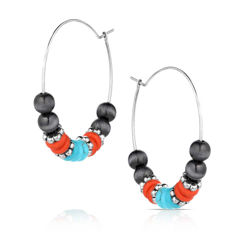 Load image into Gallery viewer, Attitude The Badlands Beaded Earrings
