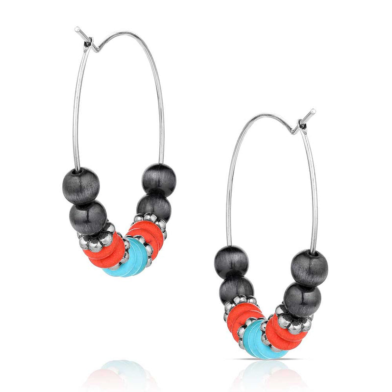 Load image into Gallery viewer, Attitude The Badlands Beaded Earrings

