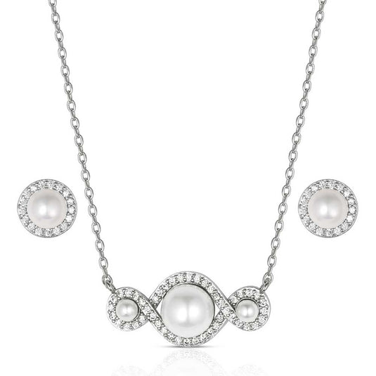 Montana Silversmith's Entwined in Pearls Jewelry Set