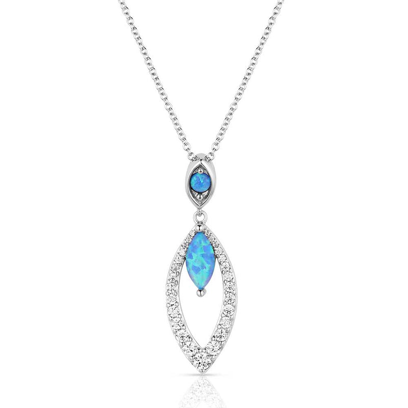 Load image into Gallery viewer, Montana Silversmith's Dancing in the Rain Opal Necklace
