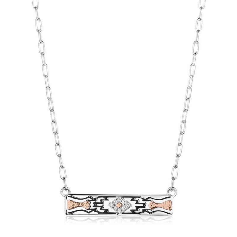 Load image into Gallery viewer, Montana Silversmith's Golden Horizon Bar Necklace
