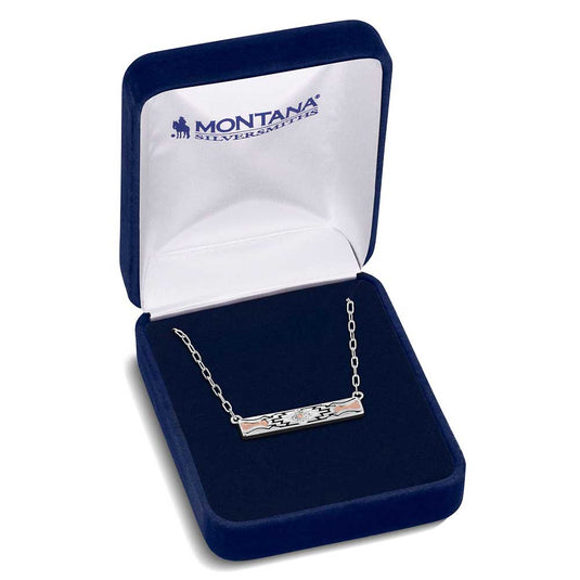 Montana Silversmith's Golden Horizon Bar Necklace