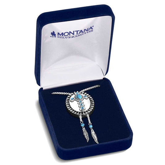 Montana Silversmith's Unbroken Faith Cross Bolo Necklace