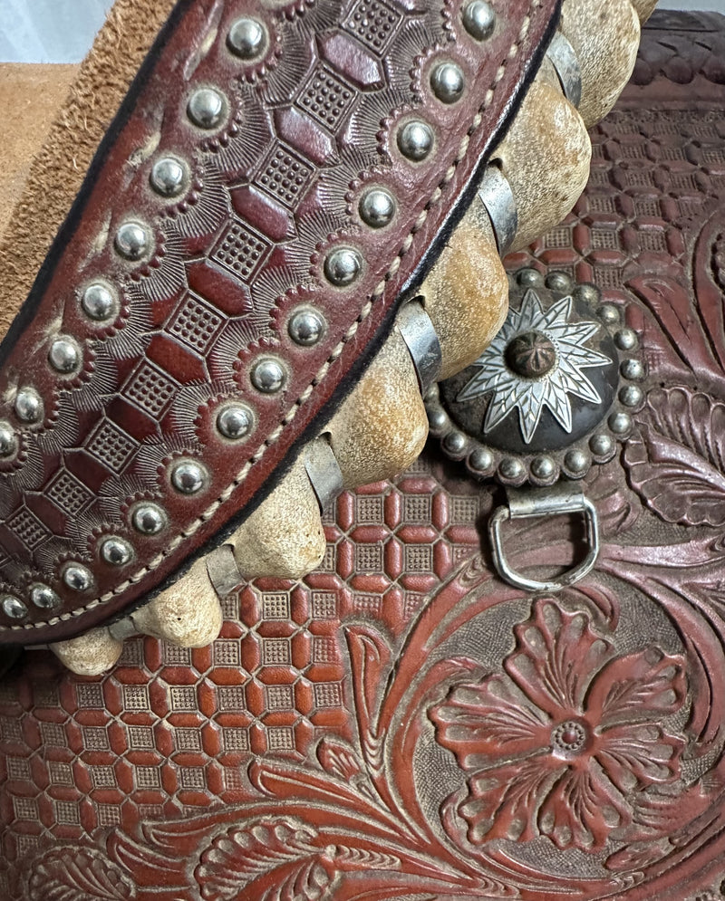 Load image into Gallery viewer, Used Martin 7/8 Combo Team Roper Saddle 14.5"
