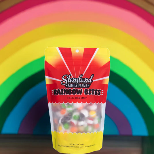 Stensland Family Farms Freeze-Dried Rainbow Bites Skittles - 4 oz