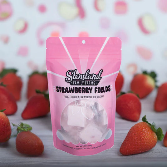 Stensland Family Farms Freeze-Dried Strawberry Ice Cream - 1.5 oz
