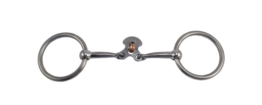 Balding West Coast Double Cross Snaffle Bit