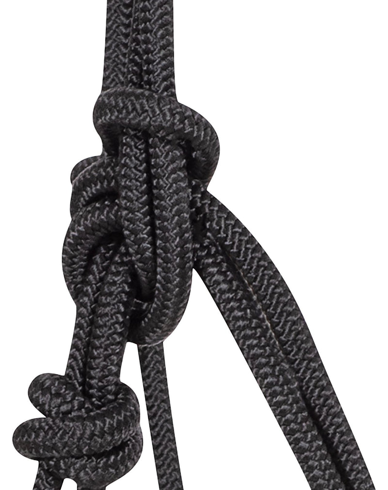 Load image into Gallery viewer, Classic Equine Rope Chain Link Rope Halter - Black
