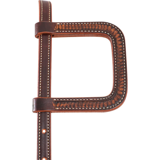 Martin Weathered Antique Weave Stamped Slip Ear Headstall