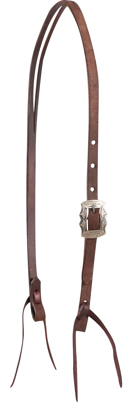 Martin Chocolate Roughout Prescott Buckle Split Ear Headstall