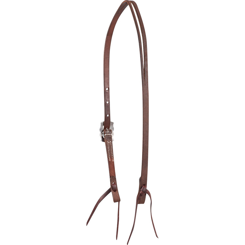 Load image into Gallery viewer, Martin Chocolate Roughout Prescott Buckle Split Ear Headstall

