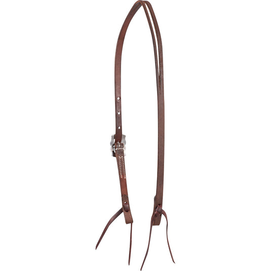 Martin Chocolate Roughout Prescott Buckle Split Ear Headstall