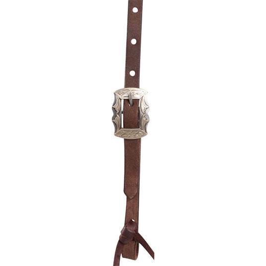Martin Chocolate Roughout Prescott Buckle Split Ear Headstall