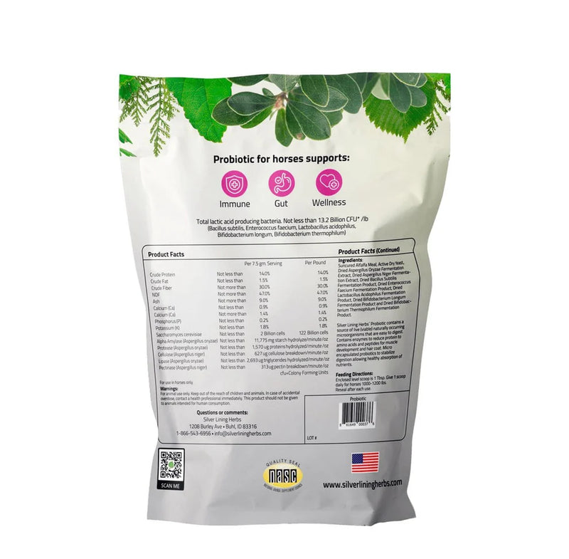 Load image into Gallery viewer, Silver Lining Probiotic for Horses - 1 LB
