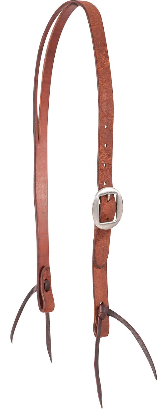 Martin Ranahan Chestnut Roughout Split Ear Headstall