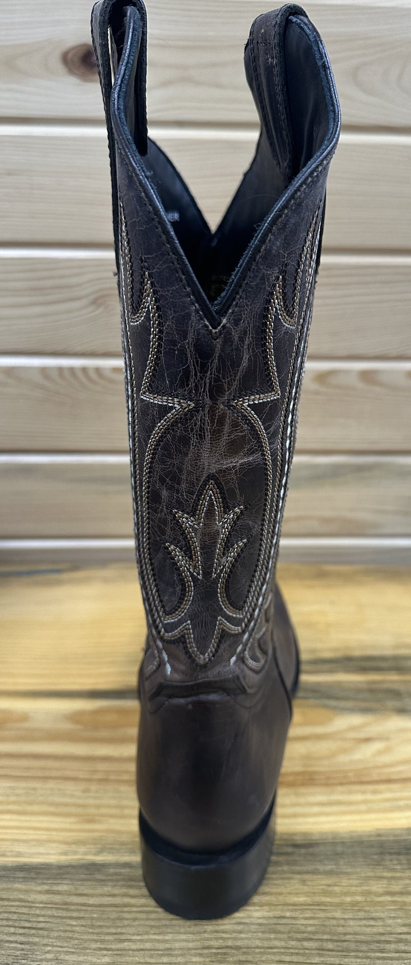 Load image into Gallery viewer, JB Dillon Women Square Toe Western  Boot - Brown
