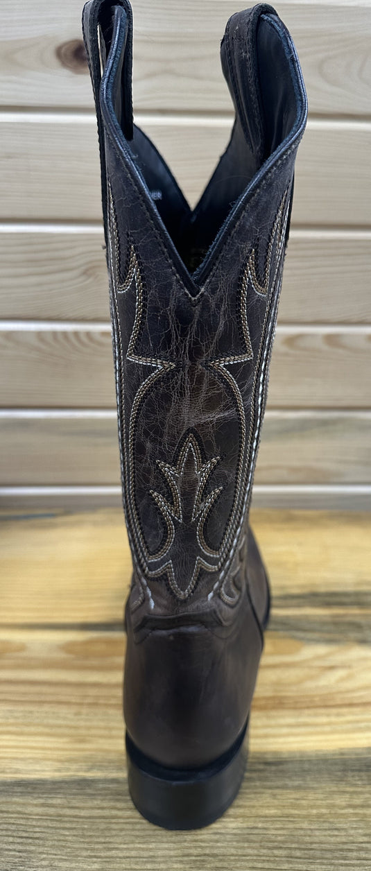 JB Dillon Women Square Toe Western  Boot - Brown