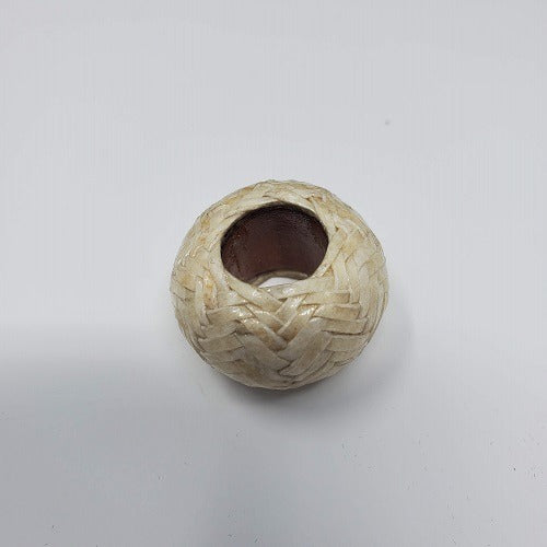 Load image into Gallery viewer, Rawhide Knot Scarf Slide

