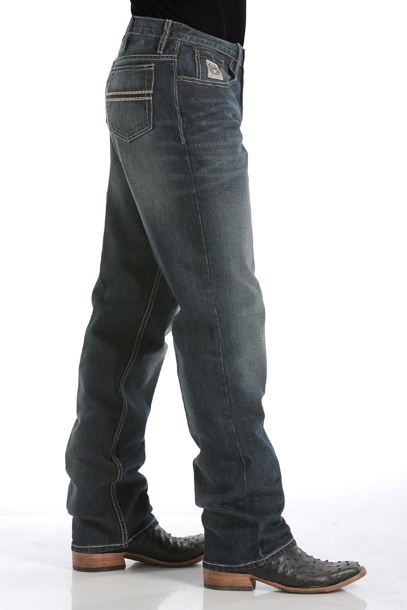 Load image into Gallery viewer, Cinch White Label Relaxed Fit Denim Jean - Dark Stonewash
