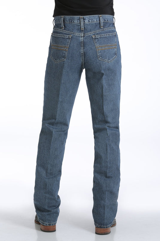 Cinch Silver Label Slim Fit Denim Jean - Medium Stonewash