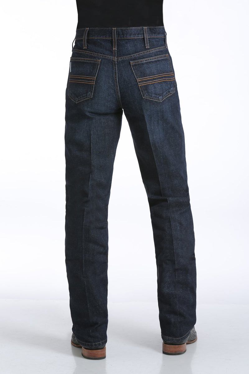 Load image into Gallery viewer, Cinch Silver Label Slim Fit Denim Jean - Dark Stonewash
