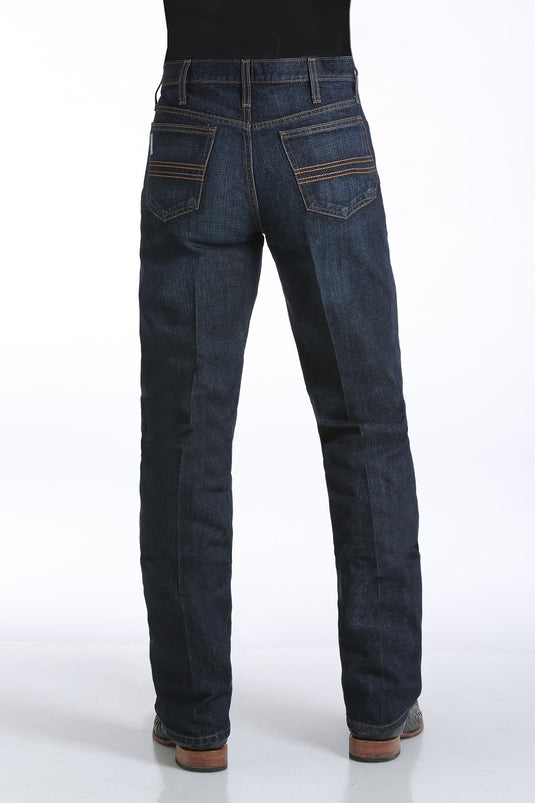 Cinch Silver Label Slim Fit Denim Jean - Dark Stonewash
