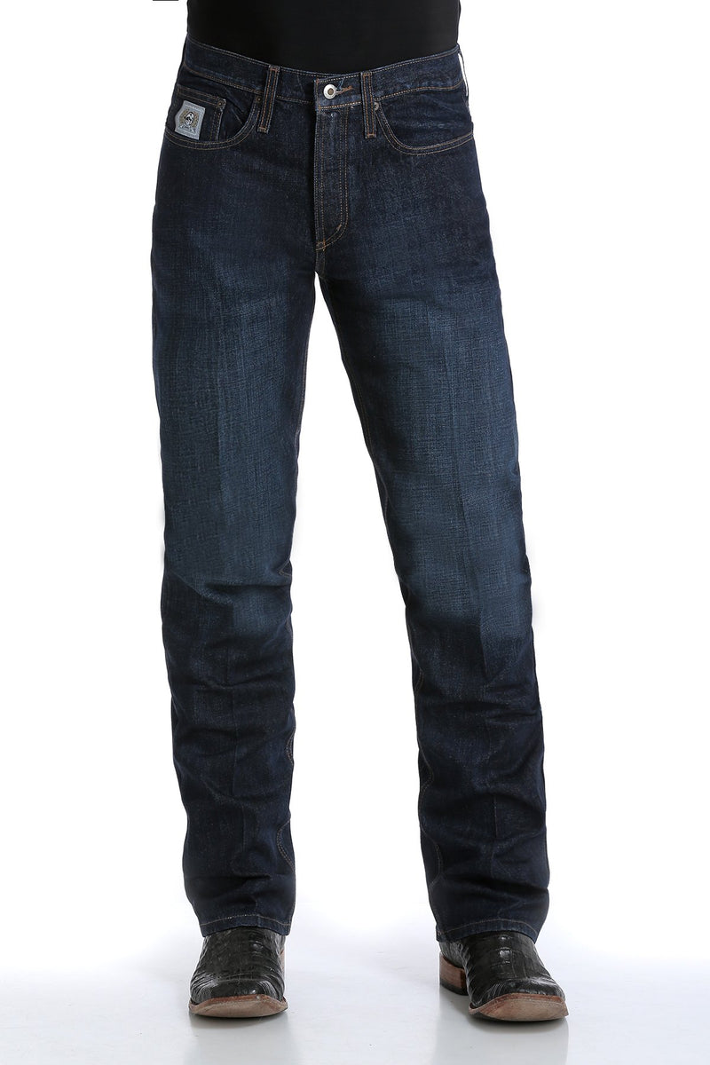 Load image into Gallery viewer, Cinch Silver Label Slim Fit Denim Jean - Dark Stonewash
