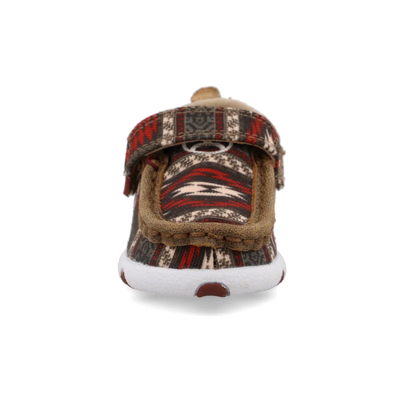 Load image into Gallery viewer, Hooey by Twisted X Infant Driving Moc - Red Aztec
