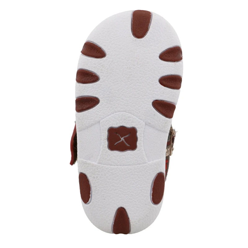 Load image into Gallery viewer, Hooey by Twisted X Infant Driving Moc - Red Aztec
