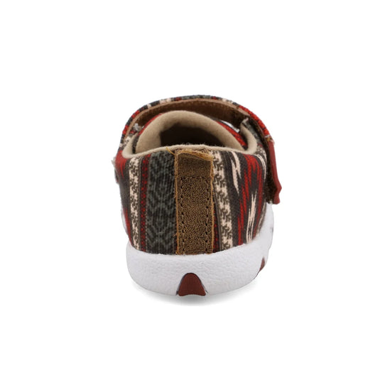 Hooey by Twisted X Infant Driving Moc - Red Aztec
